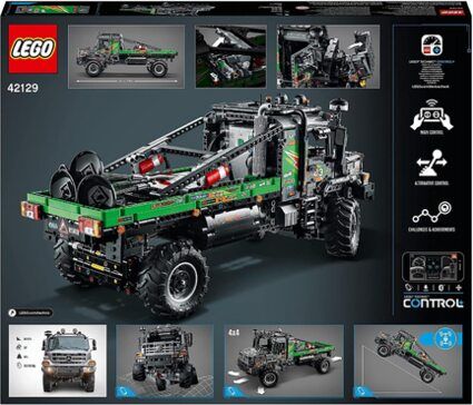 LEGO 42129 Technic 4x4 Mercedes-Benz Zetros Offroad-Truck, ferngesteuertes Auto, App-kontrolliertes LKW-Spielzeug