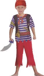 Jungen Kostüm Verkleidung Fasching Karneval Party - Pirat