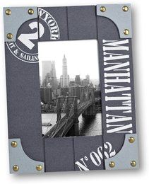 ZEP Bilderrahmen MANHATTAN 2 blau - 13 x 18 cm