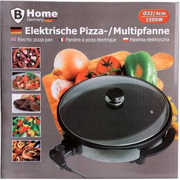 Elektrische Multipfanne Pfanne mit Deckel Keramikbeschichtet 1.500 Watt Pizzapfanne