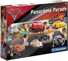 Clementoni 97042 - Disney - Cars - Panorama - 250 Teile