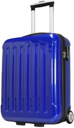 Reisekoffer Polycarbonat-Koffer 35 Liter 'Frankfurt' Blau