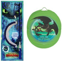 DIV 08702 UK - Dreamworks Dragons Laternen-Set, Ø ca. 24,5cm - elektrisch