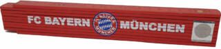 Zollstock FC Bayern München 2m Logo Metermaß 2 Meter Rekordmeister Werkzeug FCB