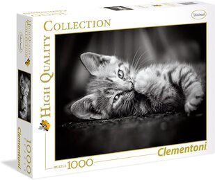 Clementoni 39422 Kätzchen – Puzzle 1000 Teile, High Quality Collection, Geschicklichkeitsspiel für die ganze Familie, Erwachsene