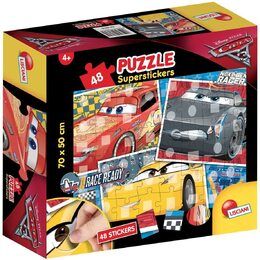 Lisciani Spiele 60795.0 – Puzzle Superstickers Cars 3