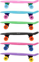 Skateboard Cruiser Mini Board, Retro-Style für Kinder & Jugendliche