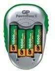 GP Batteries Akku Ladegerät GP PowerBank Quick3 + 4x AA 1800mAh