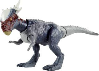 Jurassic World GVG49 - Dino Rivals Dino-Angriff Stygimoloch, Dinosaurier-Actionfigur, bewegliche Arme und Beine, Dinosaurier