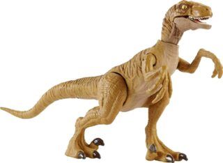 Jurassic World HBX32 - Velociraptor Krallenattacke Dinosaurier-Actionfigur, bewegliche Arme und Beine