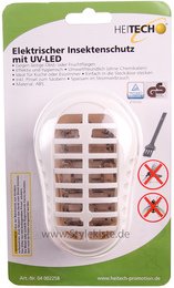 Elektrischer Insektenschutz mit UV-LED
