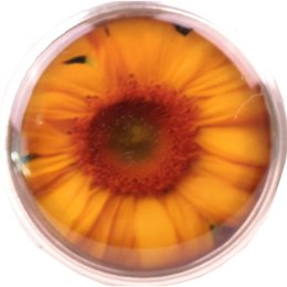 Chunk Beads mit einer Sonnenblume