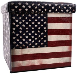 Aufbewahrungshocker USA Style Aufbewahrungsbox