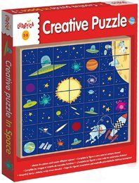 Lisciani 49981 - Creative Puzzle in Space