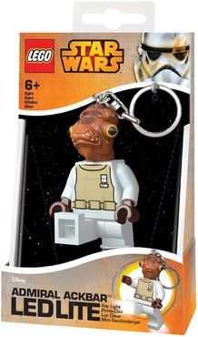 Lego® 90022 Minitaschenlampe Star Wars, Admiral Ackbar, 7,6 cm
