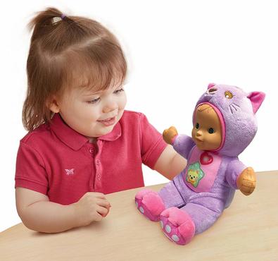 Vtech 80-196404 - Little Love - Kira im Katzenstrampler