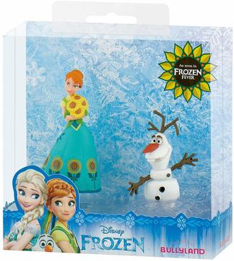 Bullyland 12088 Disney Frozen Spielligurenset, Anna und Olal