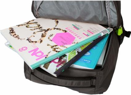 Upixel Trends Double Backpack Rucksack, 43 cm, 15.0 L(Schwarz/Magenta)