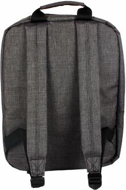 Upixel Trends Double Backpack Rucksack, 43 cm, 15.0 L(Schwarz/Magenta)