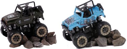 Monstertruck Friktion in 4 verschiedenen Farben