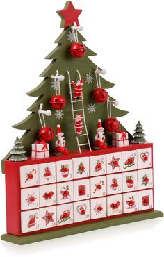 Adventskalender ungefüllt / Design: Weihnachtsbaum