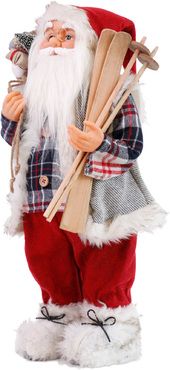 Weihnachtsmann Heino mit Geschenken 60 cm