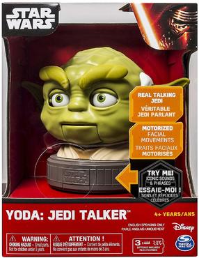 Spin Master 6025108 - Star Wars - Interactive Bust, Yoda Yedi Talker