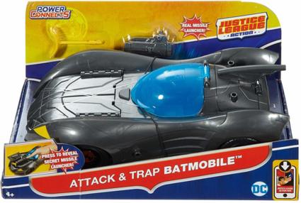 Justice League Action-Fahrzeug FGP36, Angriff-und Fallen-Batmobil