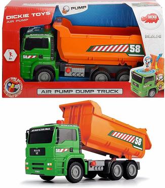 Dickie Toys 203805005 - Air Pump Dump Truck, Fahrzeug