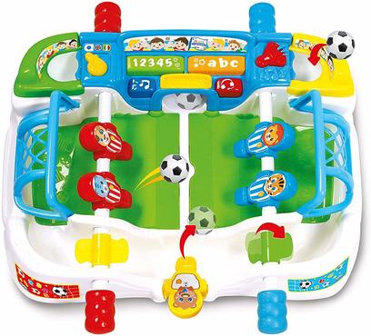 Clementoni 59003.2-Baby-Tischfußballspiel, bunt