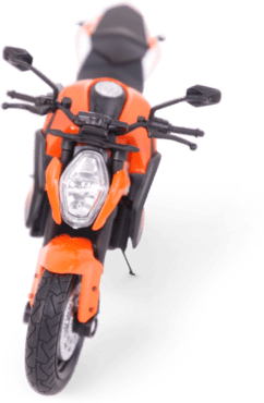 WELLY 1:18 KTM 1290 Super Duke R orange