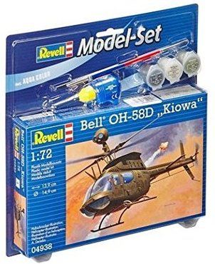 Revell GmbH 164.942,5 cm Bell oh-58d Kiowa Modell Set