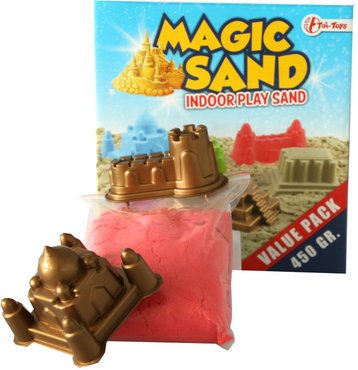 Magic Sand IndoorPlay Sand Kinetischen Sand Rot 450 gr.