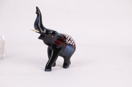 Deko Figur Elefant 18,5cm Afrika-Dekoration Elefanten-Figur