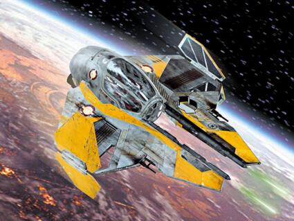 Revell Modellbausatz Star Wars Anakin's Jedi Starfighter im Maßstab 1:58 