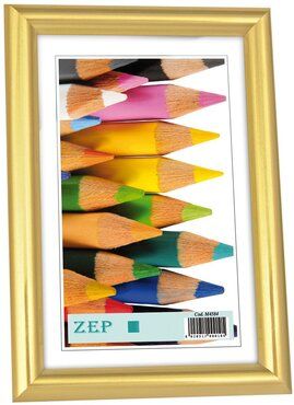 Zep BDG9 Basic Bilderrahmen, Kunststoff, 30 x 40 cm, goldfarben