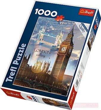Trefl TRF10395 Londra ALL'ALBA - London at Dawn Puzzle Pz.1000