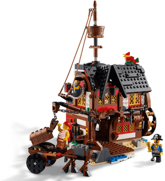 LEGO® 31109 Creator 3-in-1-Spielzeug „Piratenschiff“