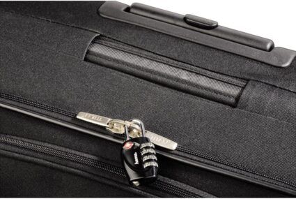 Hama TSA Gepäckschloss (Kofferschloss mit 4 Ziffern) schwarz
