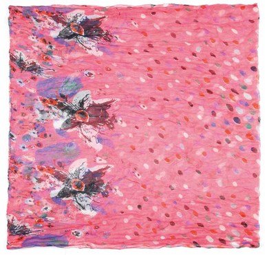 Schicker Schlauch Schal in pink mit lebendigen Farben
