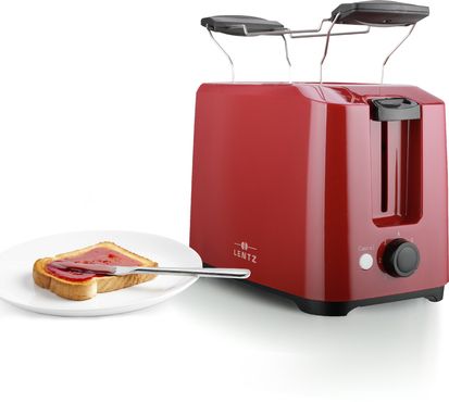 LENTZ 2-Scheiben Toaster Toastautomat Grau