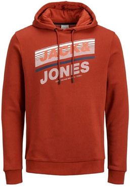 JACK & JONES Mens Jcochris Sweat Hooded Sweatshirt Hoody Blau