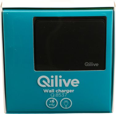 6fach USB Ladegerät mit Schnellladefunktion, Qilive