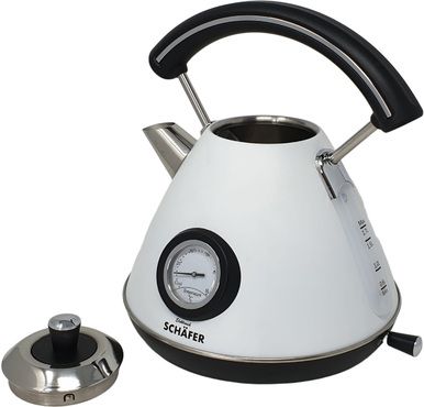 Wasserkocher 1,7L EDS weiß 2200W mit Thermostat