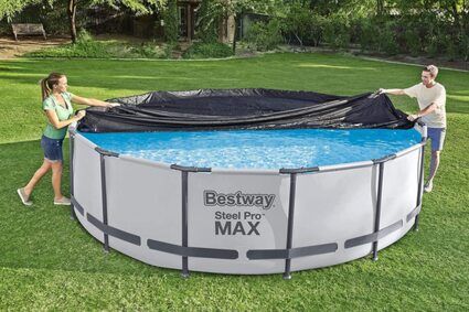 Bestway Abdeckplane für Frame Pool, Ø 366 cm