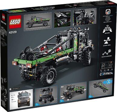 LEGO 42129 Technic 4x4 Mercedes-Benz Zetros Offroad-Truck, ferngesteuertes Auto, App-kontrolliertes LKW-Spielzeug