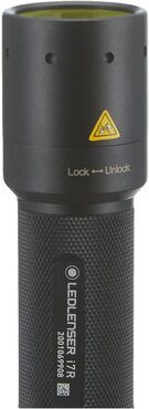 Ledlenser i7DR LED Akku Profi Taschenlampe, 220 Lumen, 30 Stunden Laufzeit, robustes Gehäuse, fokussierbar, inkl. zwei Akkus