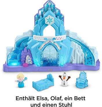 Fisher-Price GLM38 Little People Frozen Elsas Eispalast - Deutsche Sprachversion