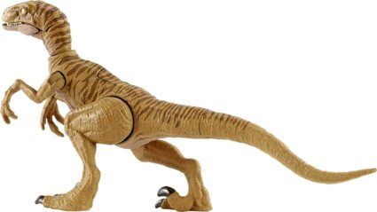 Jurassic World HBX32 - Velociraptor Krallenattacke Dinosaurier-Actionfigur, bewegliche Arme und Beine