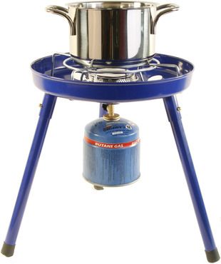 Camping Gasgrill 3in1 - kompatibel mit Schraubventilkartuschen